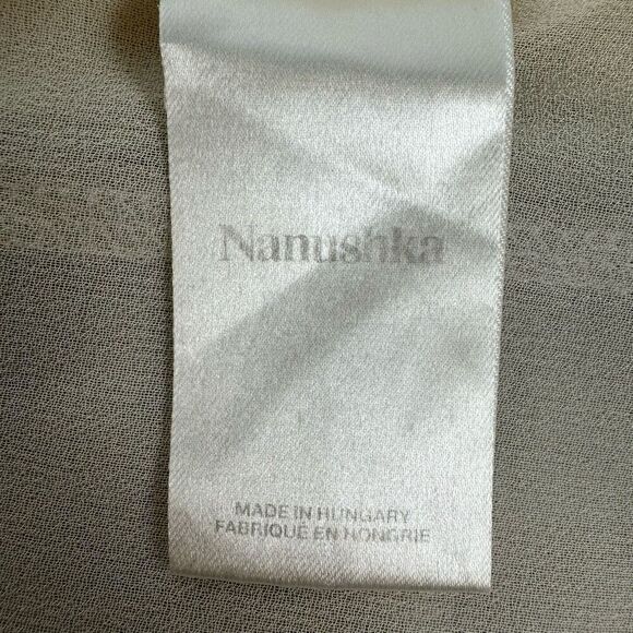 Nanushka Vegan Leather Menphi Dress size Medium - Picture 9 of 9